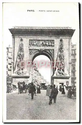 Cartes postales Paris Porte Saint Denis