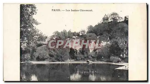 Cartes postales Paris Les Buttes Chaumont