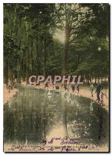 Ansichtskarte AK Bois de Vincennes Le petit ruisseau Enfants