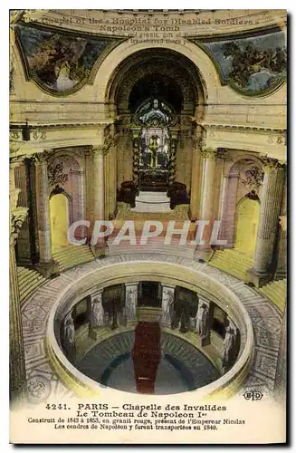 Cartes postales Paris Chapelle des Invalides Le Tombeau de Napoleon I