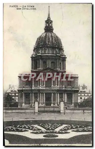 Ansichtskarte AK Paris Le Dome des Invalides