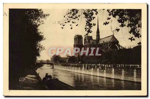 Ansichtskarte AK Paris Notre Dame L'Abside