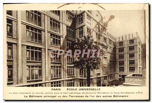 Cartes postales Paris Ecole Universelle