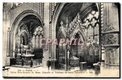 Ansichtskarte AK Paris Eglise Saint Etienne du Mont Chapelle et Tombeau de Saint Genevieve