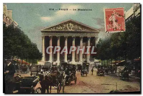 Cartes postales Paris La Madeleine