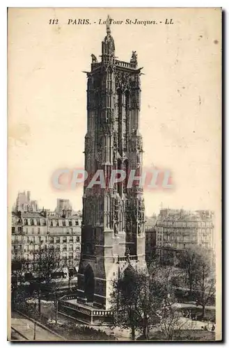 Cartes postales Paris La Tour St Jacques