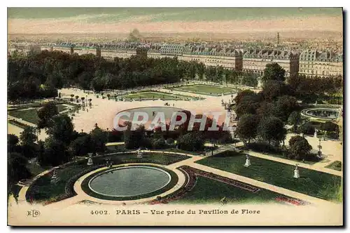 Cartes postales Paris Vue prise du Pavillon de Flore