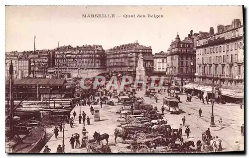 Cartes postales Marseille Quai des Belges