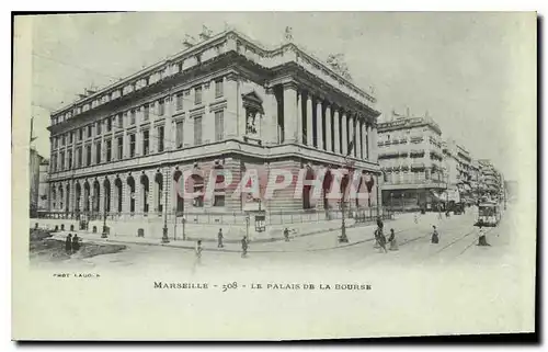 Ansichtskarte AK Marseille Le Palais de la Bourse