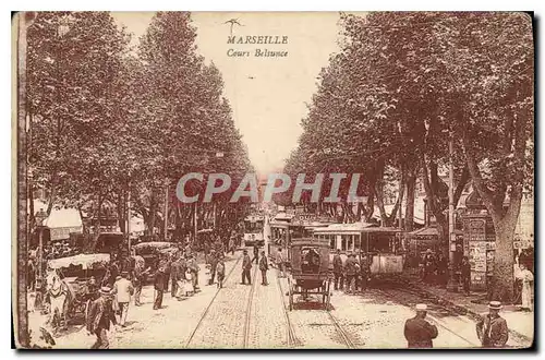 Cartes postales Marseille Cours Belsunce