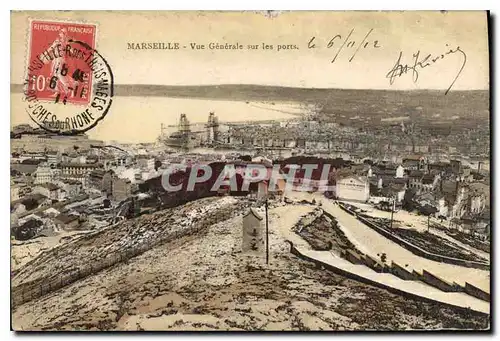 Cartes postales Marseille Vue Generale sur les ports