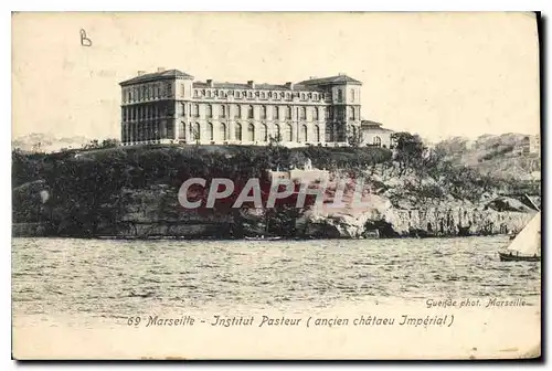 Ansichtskarte AK Marseille Institut Pasteur ancien chateau Imperial