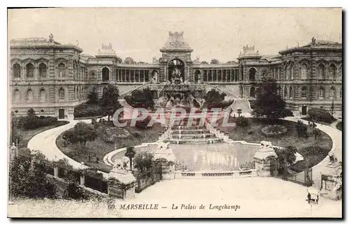 Cartes postales Marseille Le Palais de Longchamp