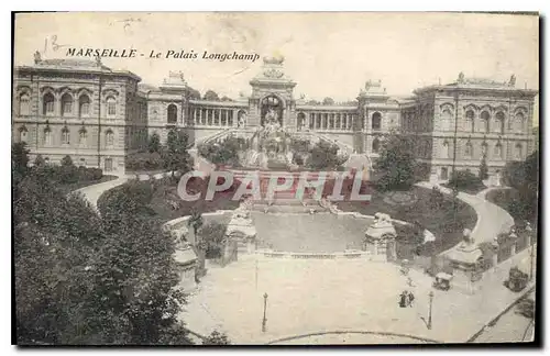 Ansichtskarte AK Marseille Le Palais Longchamp
