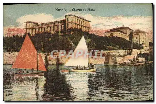 Cartes postales Marseille Chateau du Pharo