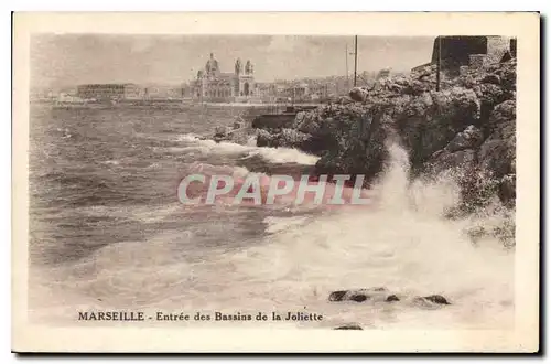 Cartes postales Marseille Entree des Bassins de la Joliette