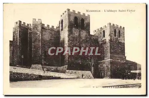 Cartes postales Marseille L'Abbaye Saint Victor