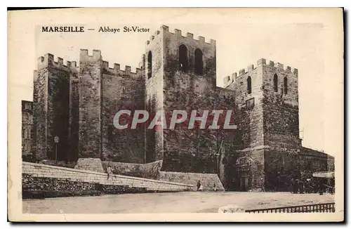 Cartes postales Marseille Abbaye St Victor