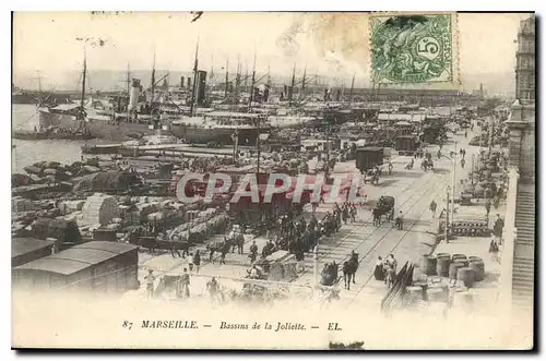 Cartes postales Marseille Bassins de la Joliette