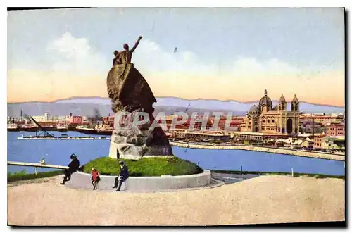 Ansichtskarte AK Marseille Le Pharo Monument Aux