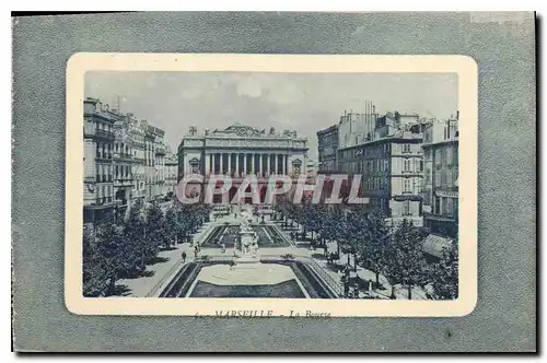 Cartes postales Marseille La Bourse