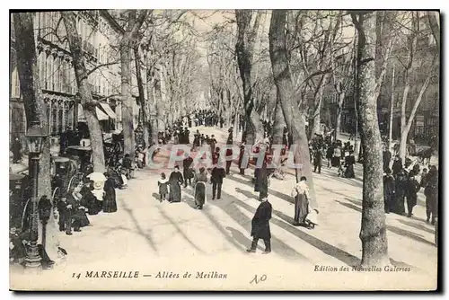 Cartes postales Marseille Allees de Meilhan