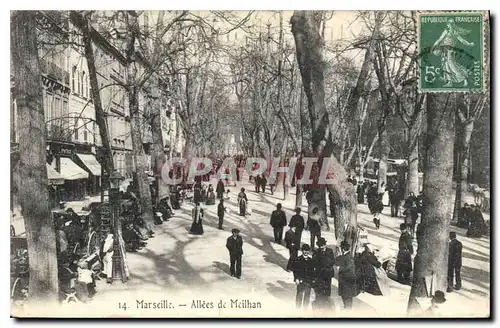 Cartes postales Marseille Allees de Meilhan