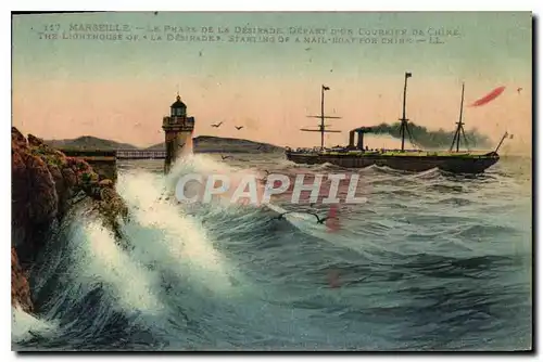 Cartes postales Marseille Le Phare de la Desirade