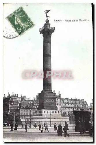 Cartes postales Paris Place de la Bastille