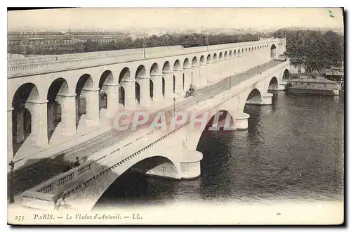 Cartes postales Le Viaduc d'Auteuil Paris