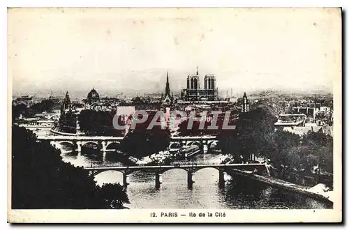 Cartes postales Paris Ile de la Cite