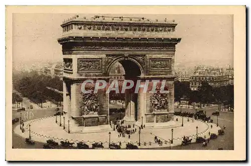 Cartes postales Paris L'Arc de Triomphe et Tombeau du Soldat Inconnu