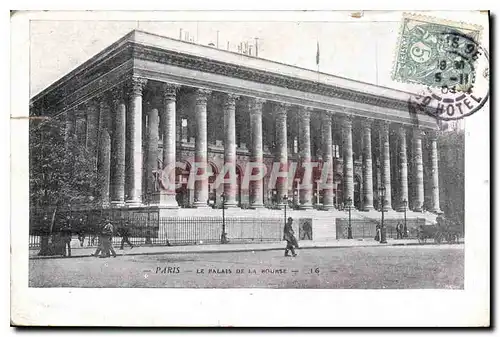 Ansichtskarte AK Paris Le Palais de la Bourse