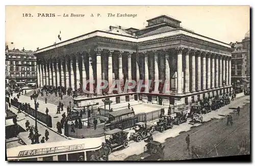 Cartes postales Paris La Bourse