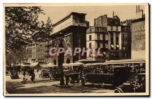 Cartes postales Paris Porte Saint Martin