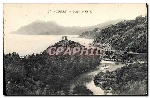 Cartes postales Corse Golfe de Porto