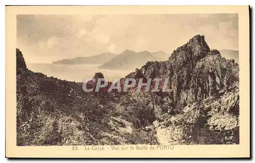 Cartes postales La Corse Vue sur le Golfe de Porto