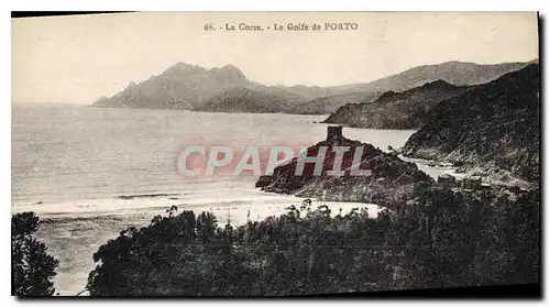 Cartes postales La Corse Le Golfe de Porto