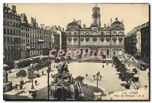 Cartes postales Lyon Place des Terreaux