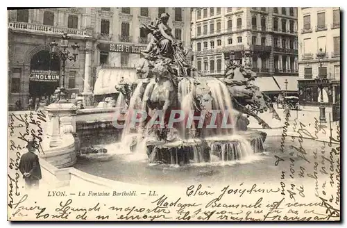 Cartes postales Lyon Fontaine Bartholdi
