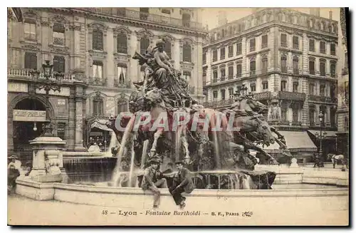 Cartes postales Lyon Fontaine Bartholdi