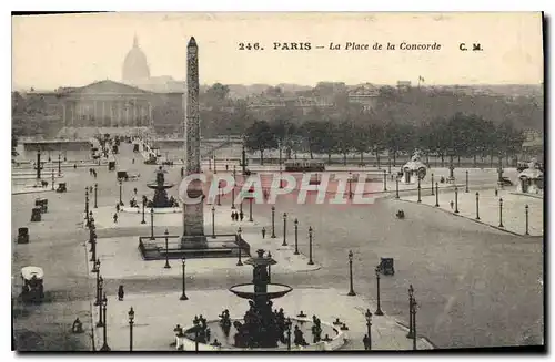 Cartes postales Paris Place de la Concorde