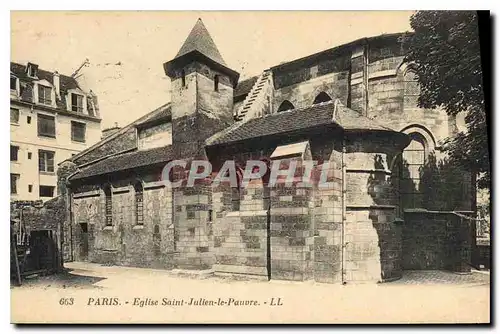 Ansichtskarte AK Paris Eglise Saint Julien le Pauvre