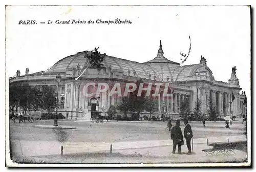 Ansichtskarte AK Paris Le Grand Palais des Champs Elysees