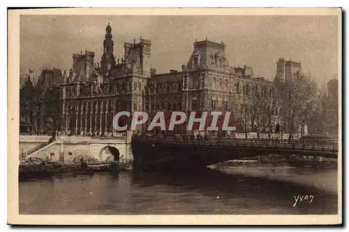 Ansichtskarte AK Paris en flanant L'Hotel de Ville