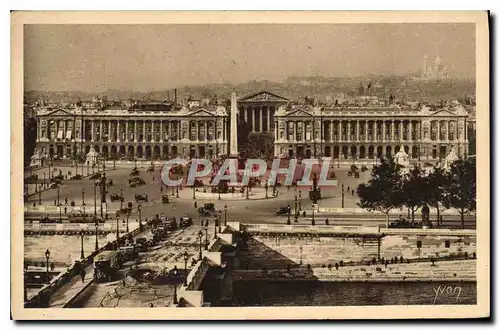 Ansichtskarte AK Paris en flanant Vue generale de la Place de la Concorde