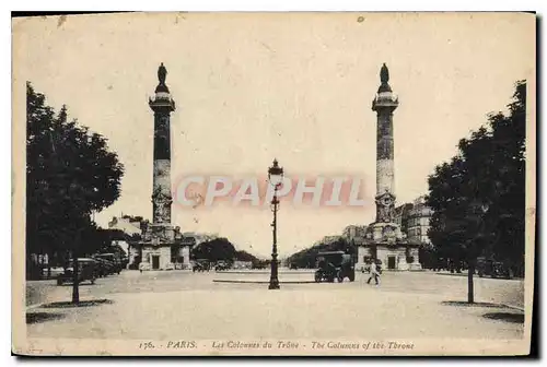 Ansichtskarte AK Paris Les Colonnes du Trone