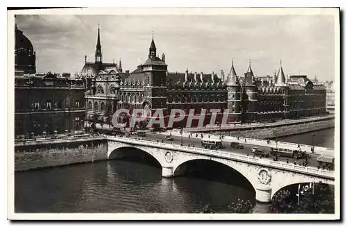 Ansichtskarte AK Paris en flanant Le Palais de Justice et le Pont au Change