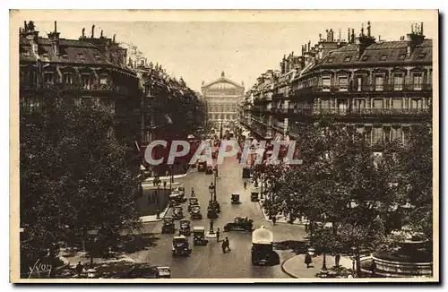 Ansichtskarte AK Paris en flanat Avenue de l'Opera