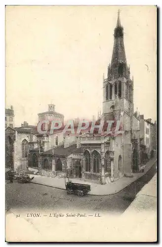 Ansichtskarte AK Lyon L'Eglise Saint Paul